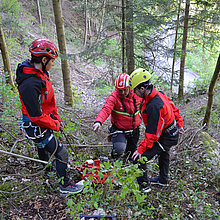 Ausbildung Bergrettungsjugend Hohenems