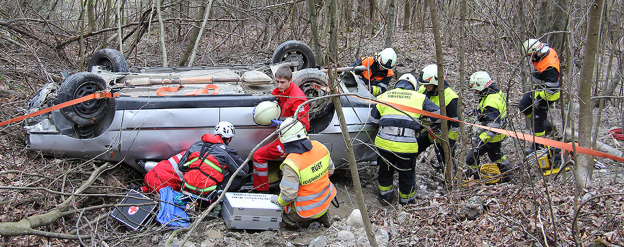 Teamwork Feuerwehr Hohenems - Rotes Kreuz Hohenems - Bergrettung Hohenems
